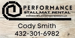 Performance Stall Mat Rental